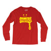 hello world Long Sleeve Shirts