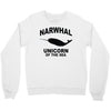 narwhal whale Crewneck Sweatshirt