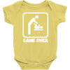 game over daddy funny Baby Onesie