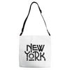 new york 2 Adjustable Strap Totes