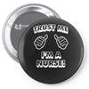 trust me i'm a nurse Pin-back button