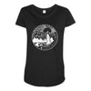 love camping Maternity Scoop Neck T-shirt