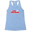 i love my girlfriend Racerback Tank