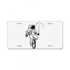 astronaut License Plate