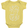 lick my legs Baby Onesie