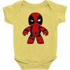 deadpool robot Baby Bodysuit