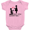 will you love me Baby Onesie
