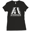 aftermath entertainment rap label Ladies Fitted T-Shirt