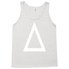 prism a triangle design graphic baseball jersey Tank Top