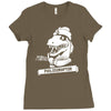 philosoraptor Ladies Fitted T-Shirt