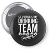 St. Patricks Day Drinking Team Pin-back button