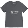 i beat cancer by cancer i mean children V-Neck Tee
