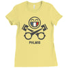 pistonheads phlm16 smiley Ladies Fitted T-Shirt
