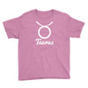 taurus zodiac Youth Tee