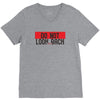 do not look honey back V-Neck Tee