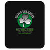 silver shamrock Mousepad