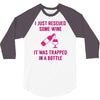 rescued some wine 3/4 Sleeve Shirt