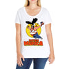 captain murica Ladies Curvy T-Shirt