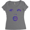 sexy gir Women's Triblend Scoop T-shirt