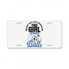 Some Girls Love Diamonds This Girl Loves Balls License Plate