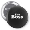 The Boss Pin-back button