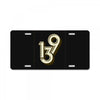number of 139 License Plate