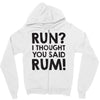 run rum Zipper Hoodie