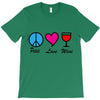 peace love wine T-Shirt