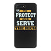 to protect and serve the rich iPhone 7 Plus Case