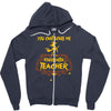 kindergarten teacher1 Zipper Hoodie