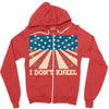 I Don't Kneel Zipper Hoodie