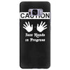 caution! jazz handsfunny jazz dance comic boogie camp trumpet Samsung Galaxy S8 Plus