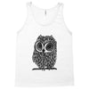 owl on athletic Tank Top