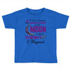 i love someone with pancreatic cancer to the moon &amp; back to infınıty Toddler T-shirt