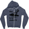 the key is to make it Zipper Hoodie