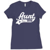 aunt since 2016 Ladies Fitted T-Shirt