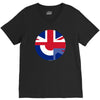 mod union jack, ideal gift, birthday present V-Neck Tee
