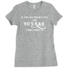 if the love doesn't feel like 90s r&amp;b i don't want it Ladies Fitted T-Shirt