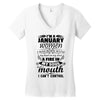 I Am A January Women Women's V-Neck T-Shirt