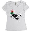 scorpio rose Women's Triblend Scoop T-shirt