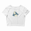 jurassic bunnies Crop Top