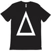 prism a triangle design graphic baseball jersey T-Shirt