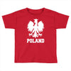 poland polska polish football flag new Toddler T-shirt