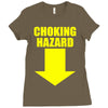 choking hazard Ladies Fitted T-Shirt