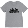 paddle faster i hear banjos V-Neck Tee