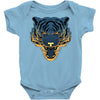 tiger fire Baby Onesie