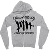 I Have a Little Help From My Friends Zipper Hoodie
