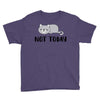 Cat Says Not Today Youth Tee