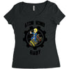 atomic bomb baby Women's Triblend Scoop T-shirt