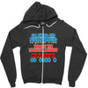 push me around grandpa Zipper Hoodie